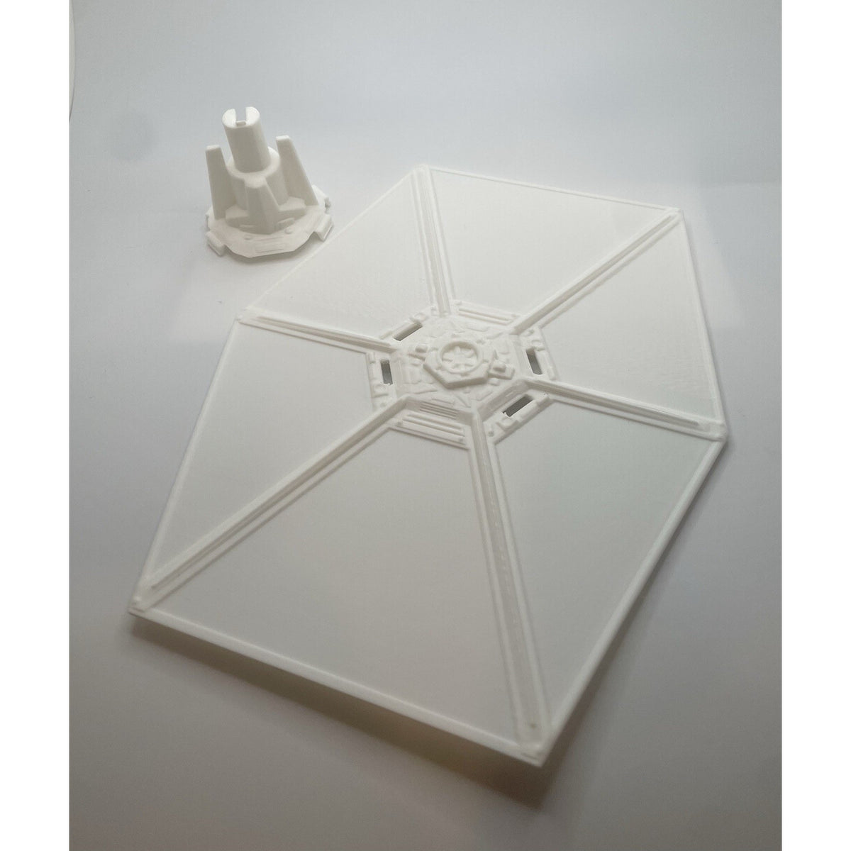 VINTAGE Star Wars IMPERIAL TIE FIGHTER Replacement PART WING & Pin Kenner REPRO