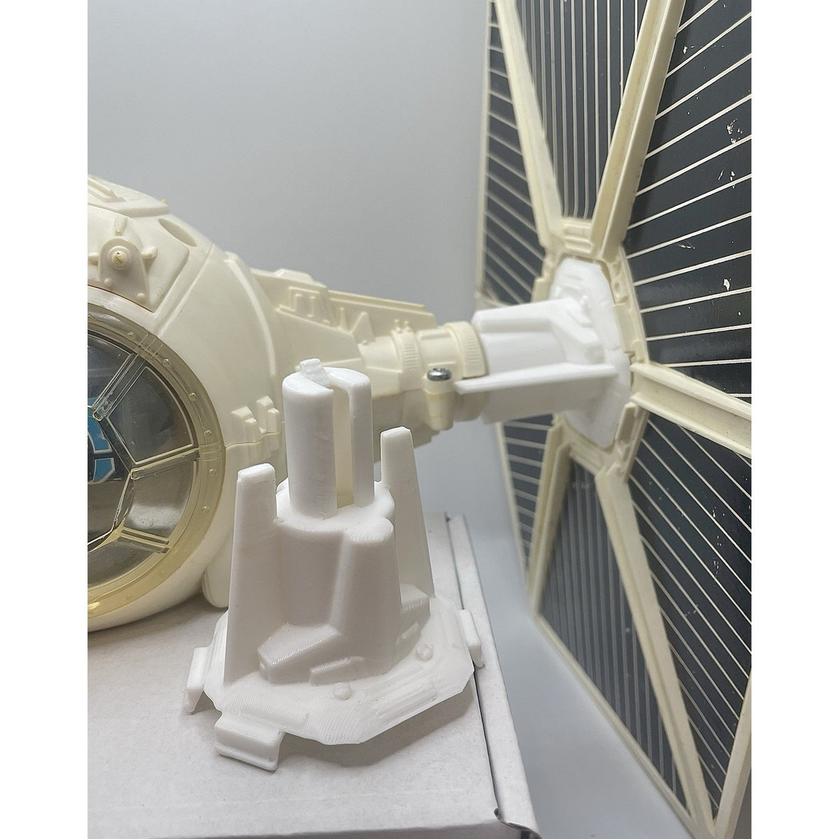 VINTAGE Star Wars IMPERIAL TIE FIGHTER PART WING STRUT KENNER Connector REPRO