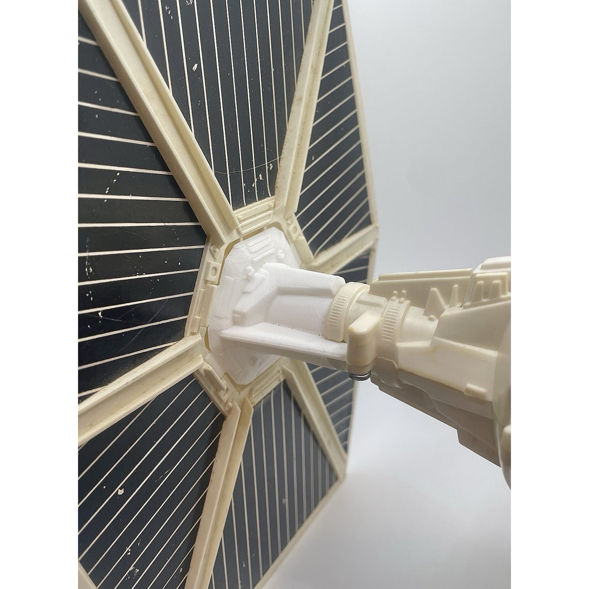 VINTAGE Star Wars IMPERIAL TIE FIGHTER PART WING STRUT KENNER Connector REPRO