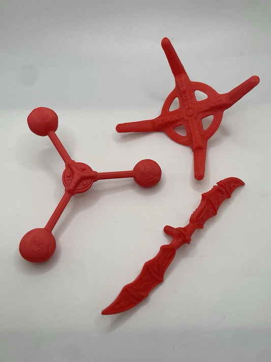 Vintage MOTU Masters of the Universe Hurricane Hordak Weapon Set REPRO Part