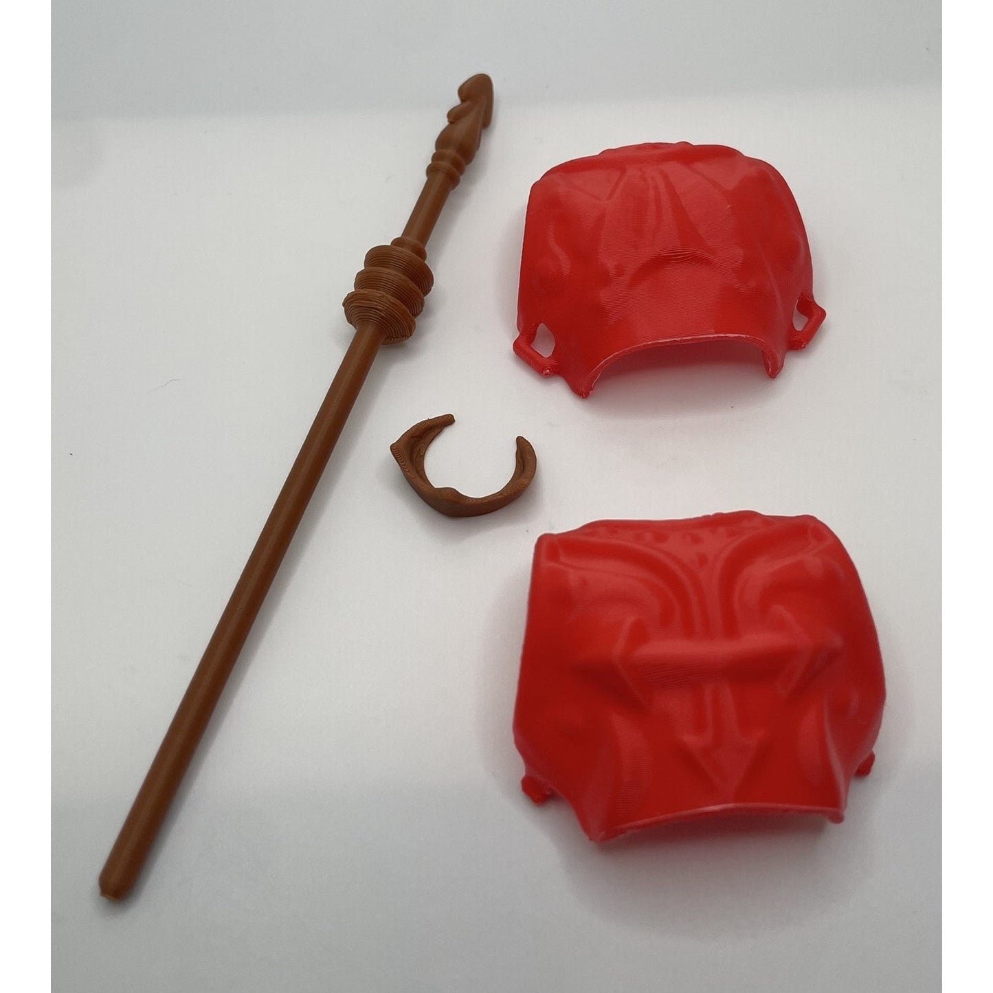 Vintage King Randor REPRO Staff & Crown & Armor MOTU Masters of the Universe