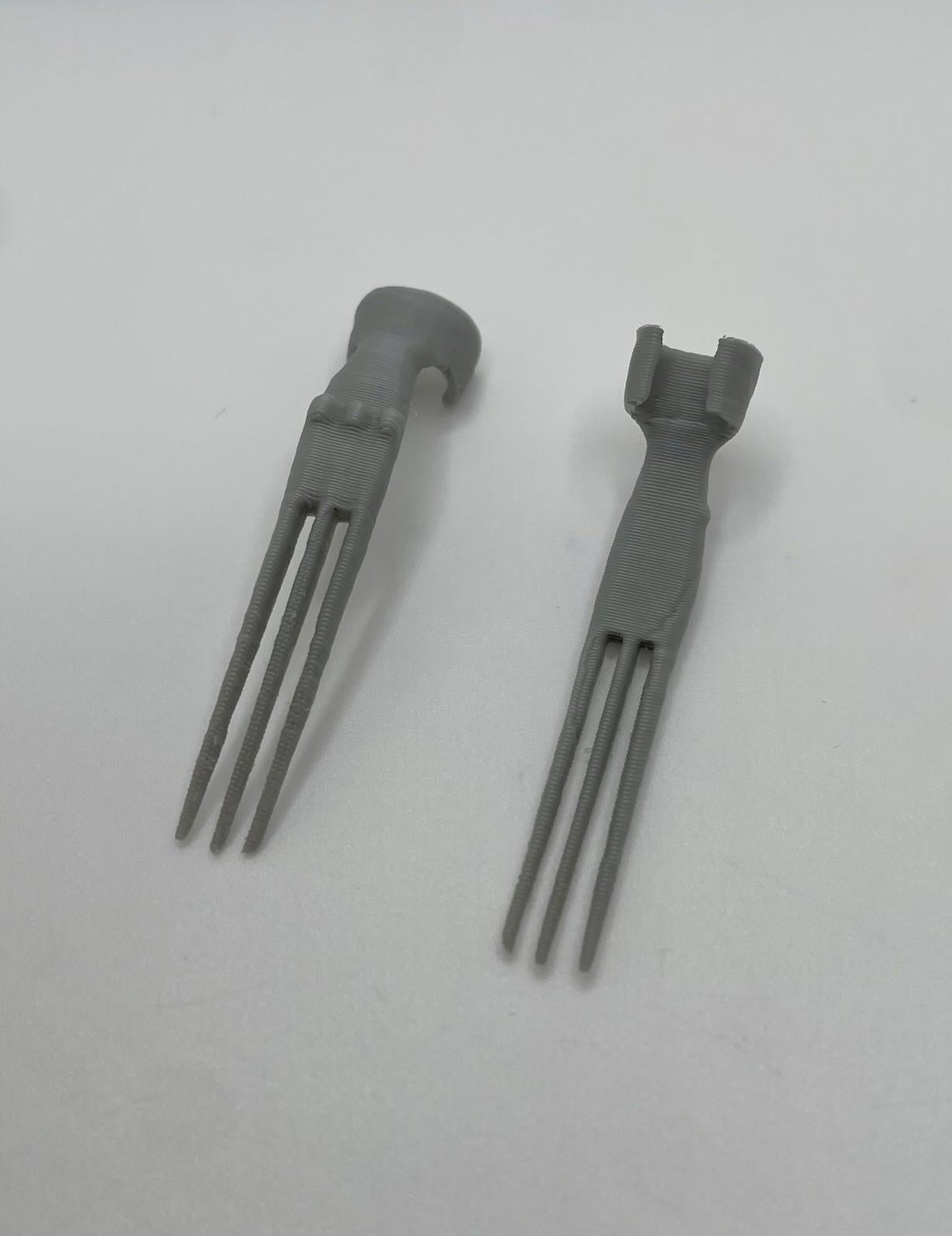 Vintage Secret Wars Wolverine Claws Set REPRO Replacement Part 1984