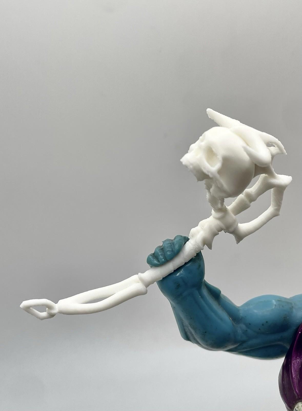 Vintage MOTU Masters of the Universe Vypor Snake Priest Staff Custom Part