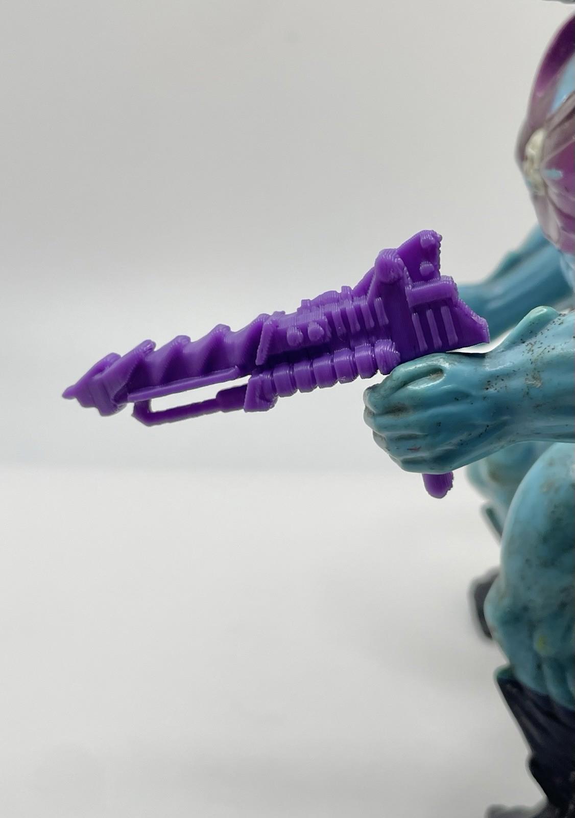 Vintage Mosquitor REPRO Blaster Gun Weapon MOTU Masters of the Universe 1986