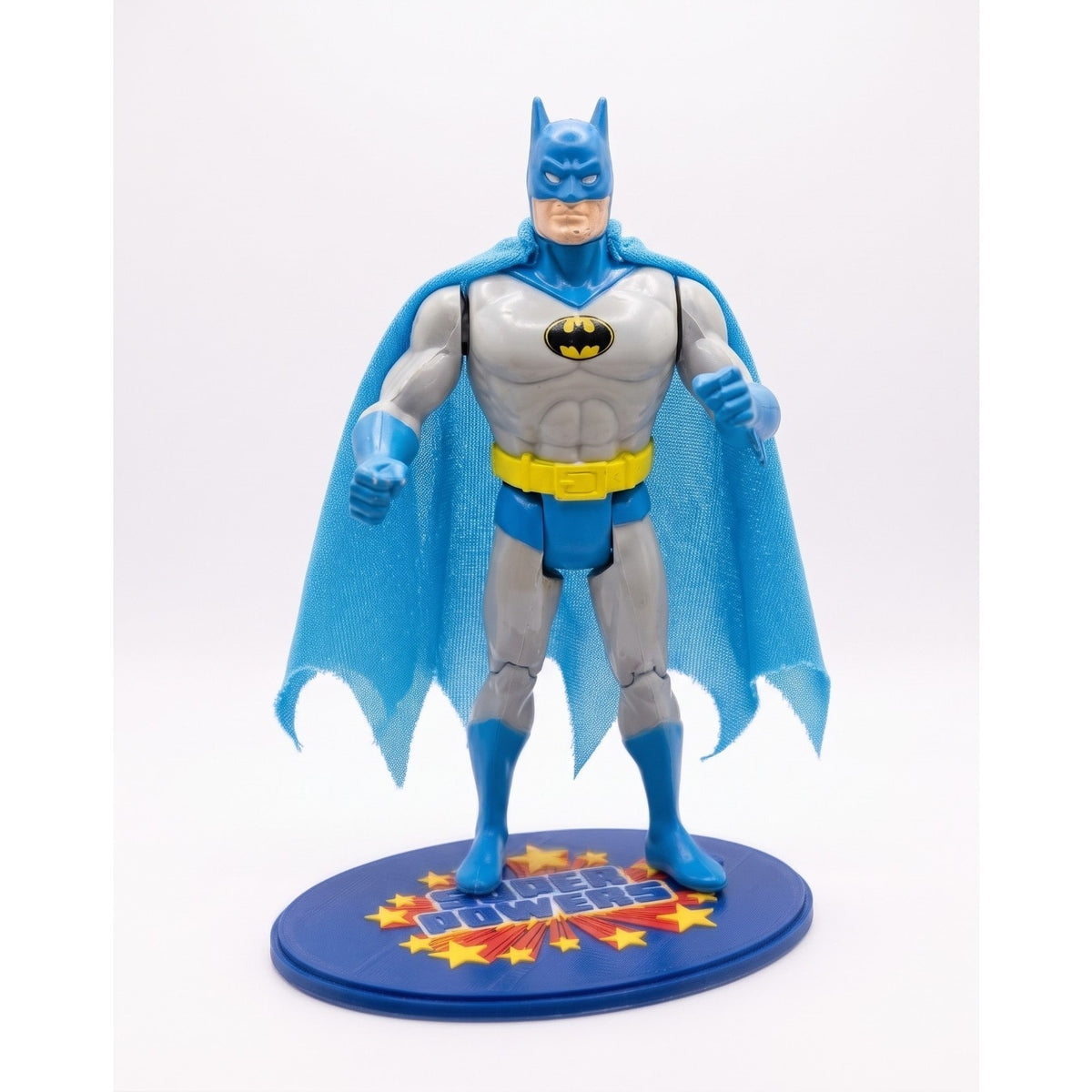 Super Powers Figure Display Stand 1984 Kenner DC Diorama Base Vintage Custom