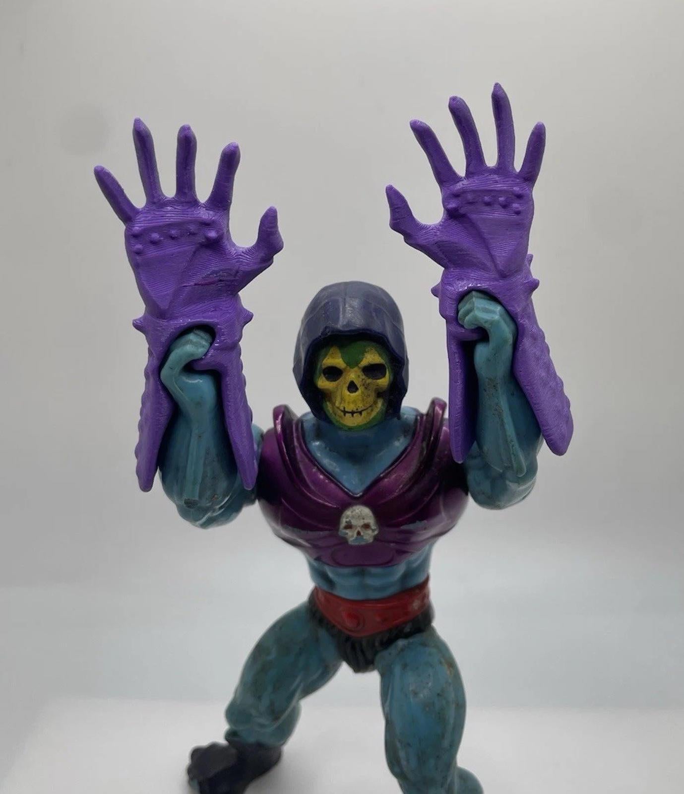 Vintage MOTU Masters of the Universe Terror Claws Skeletor REPRO Part 1985