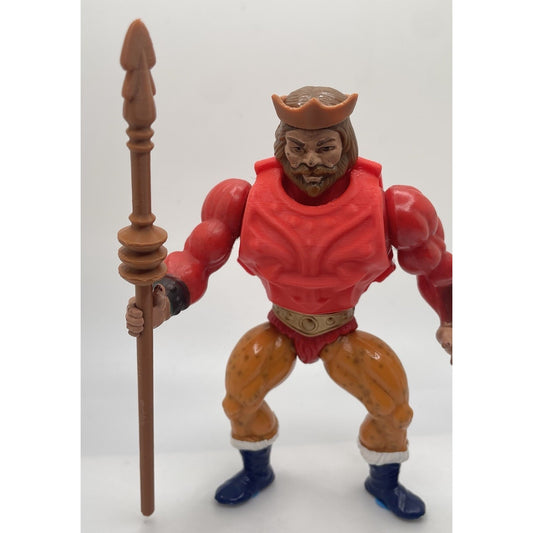 Vintage King Randor REPRO Staff & Crown & Armor MOTU Masters of the Universe