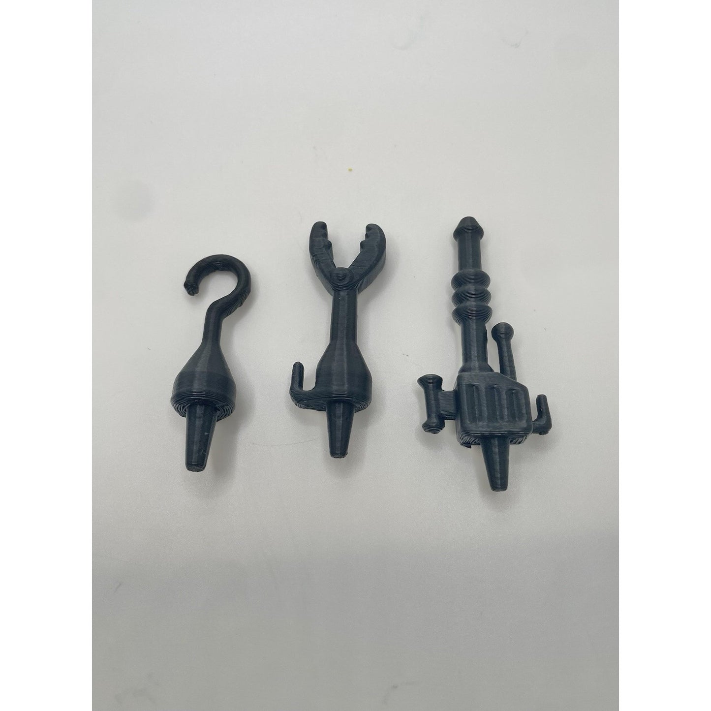 Vintage MOTU He-Man 1983 Trap Jaw attachment weapon accessory Set REPRO Part