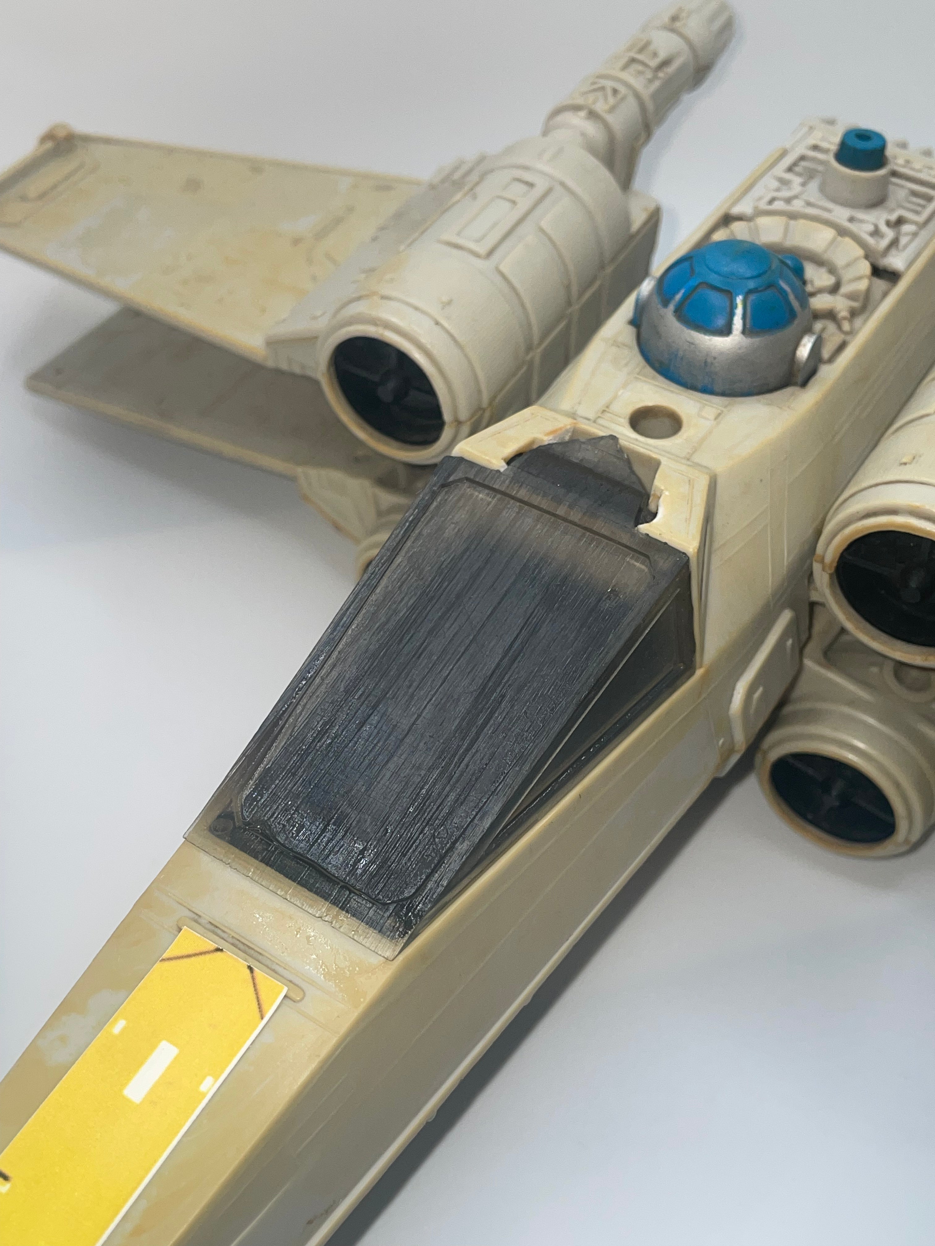 Vintage Star Wars X Wing Cannons ReproductionPart 1978 Kenner Toys