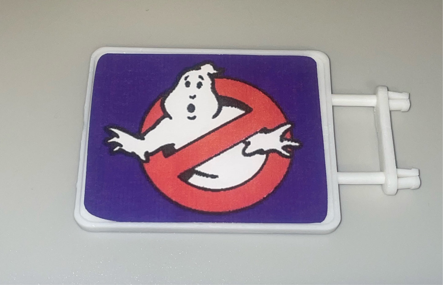 Vintage The Real Ghostbusters Firehouse Reproduction sign 1987