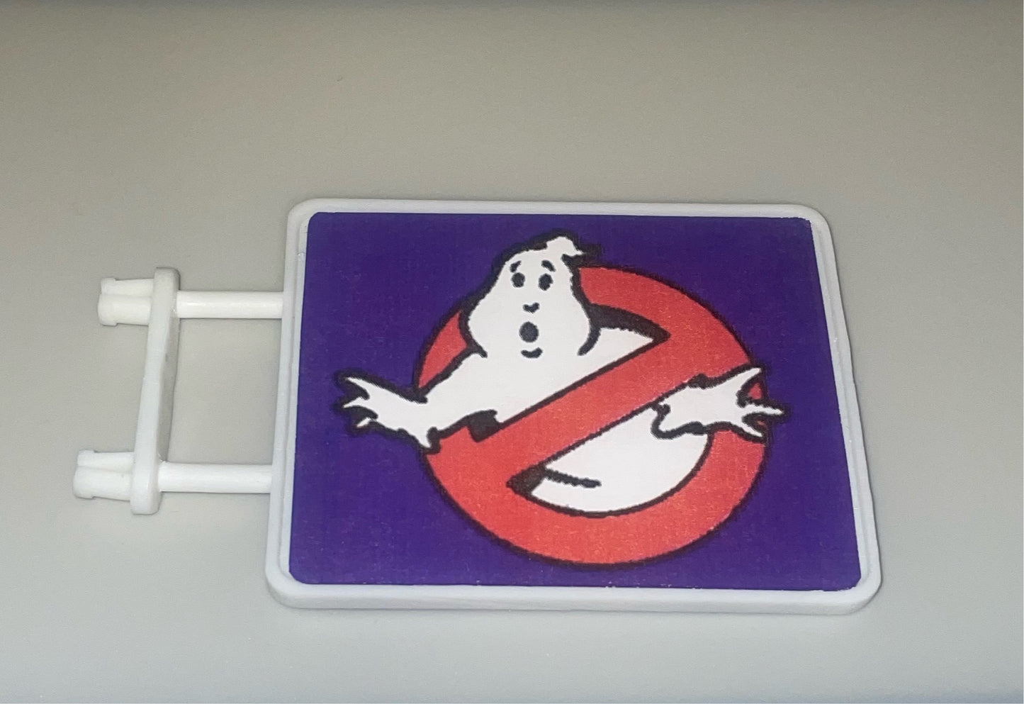 Vintage The Real Ghostbusters Firehouse Reproduction sign 1987