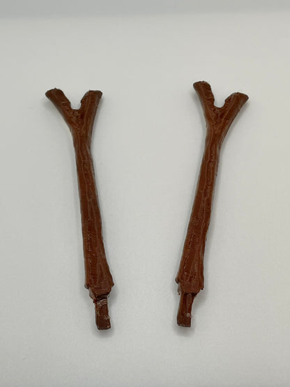 Reproduction Ewok Village Rotisserie Pole Stick Post for Star Wars, view 2