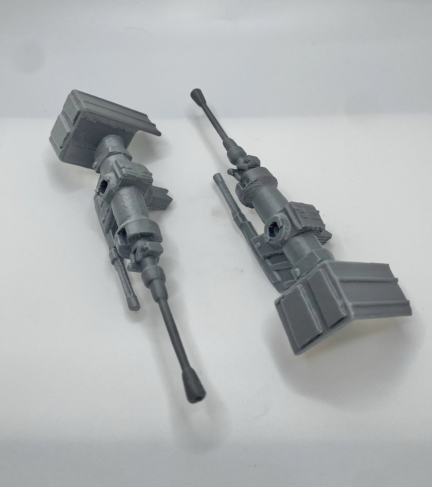Canons de nez de Star Wars Kenner AT-AT Imperial Walker vintage, reproduction, pièce de 1981
