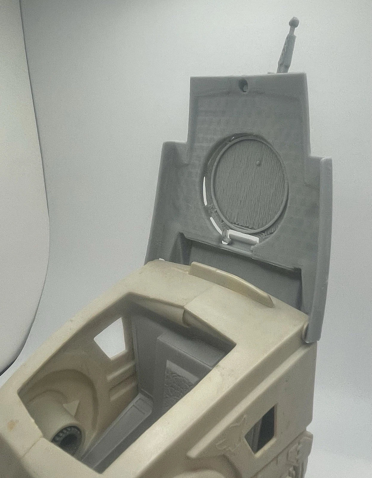 Canons de nez de Star Wars Kenner AT-AT Imperial Walker vintage, reproduction, pièce de 1981