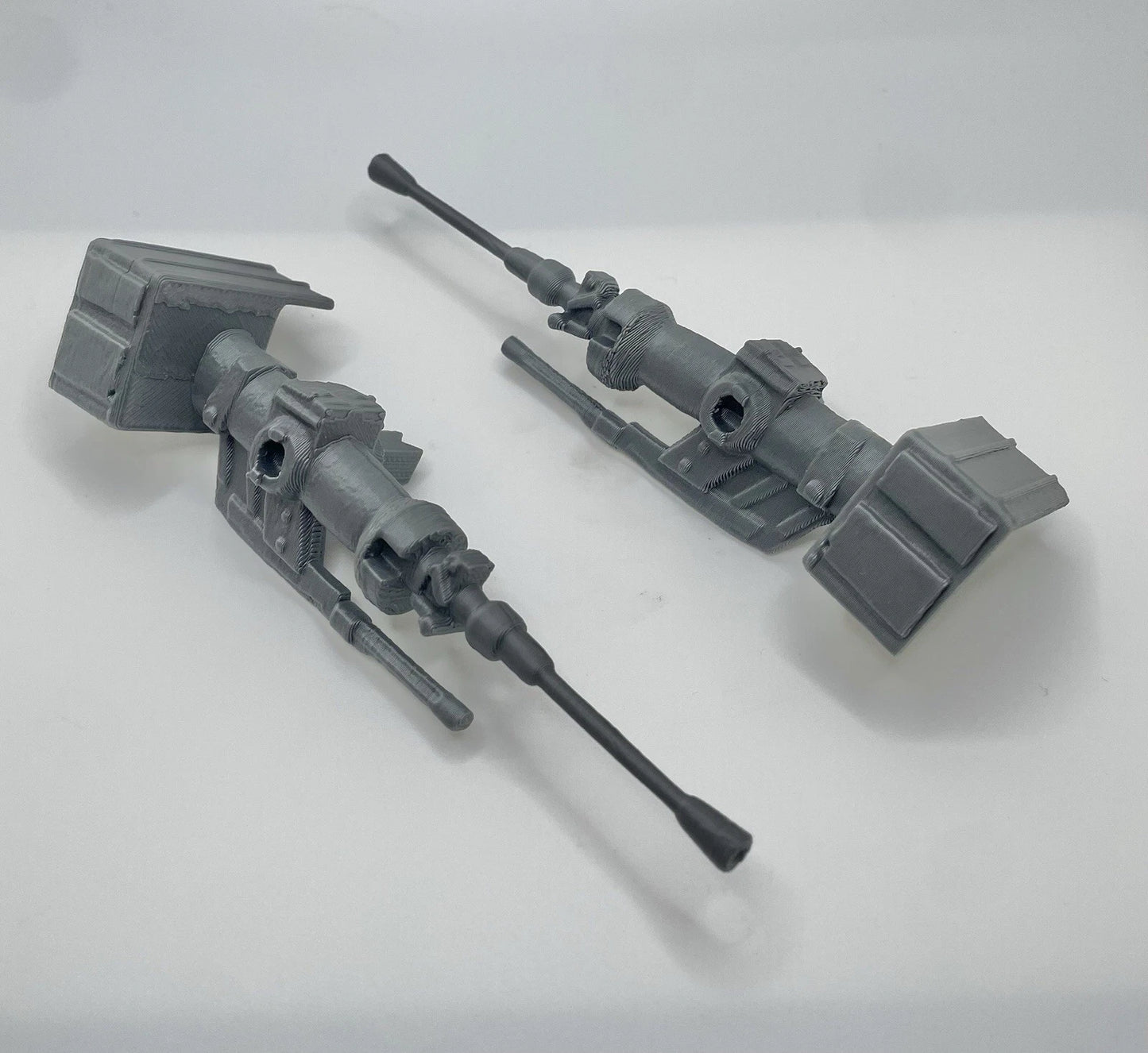 Canons de nez de Star Wars Kenner AT-AT Imperial Walker vintage, reproduction, pièce de 1981