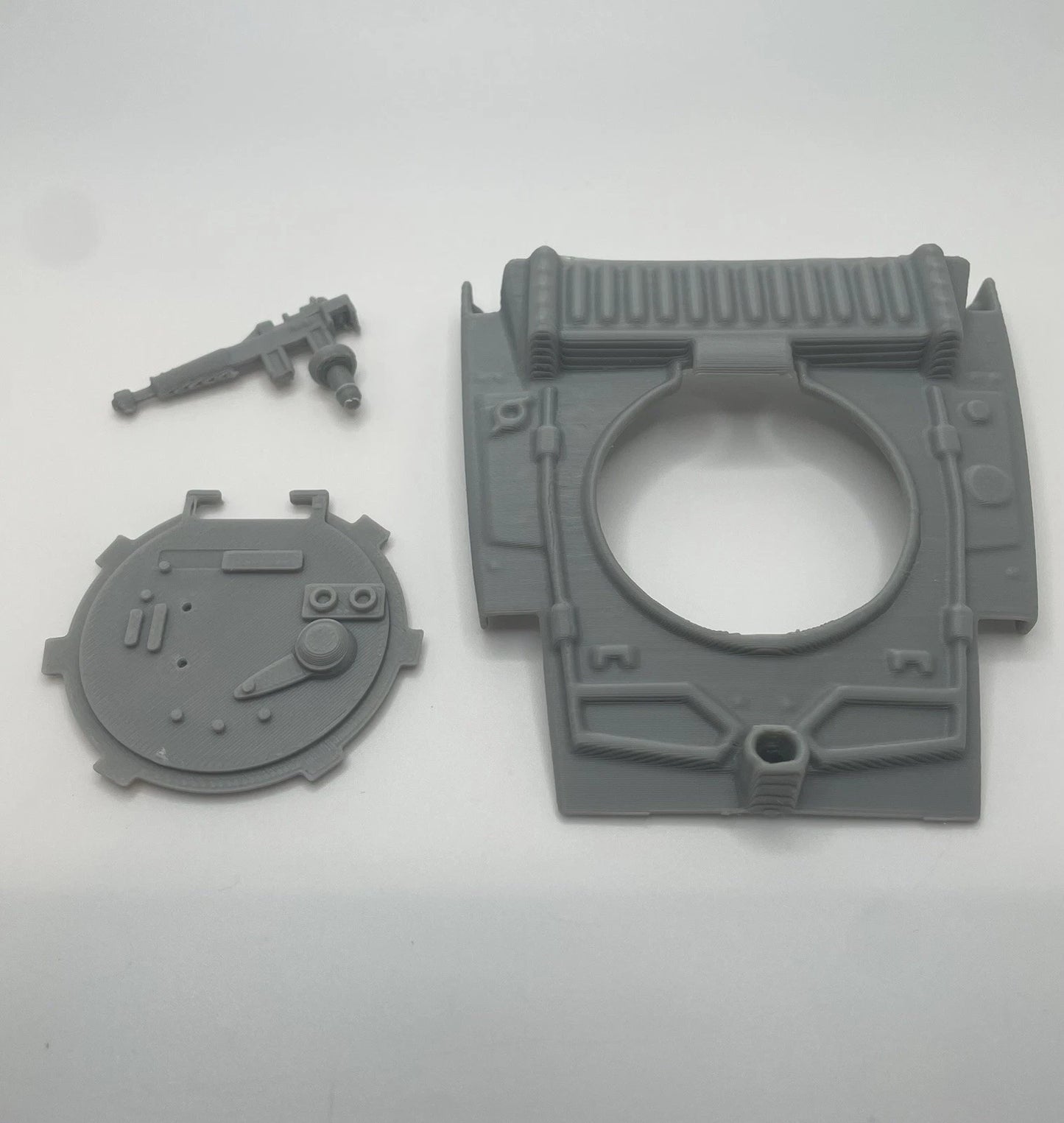 Canons de nez de Star Wars Kenner AT-AT Imperial Walker vintage, reproduction, pièce de 1981