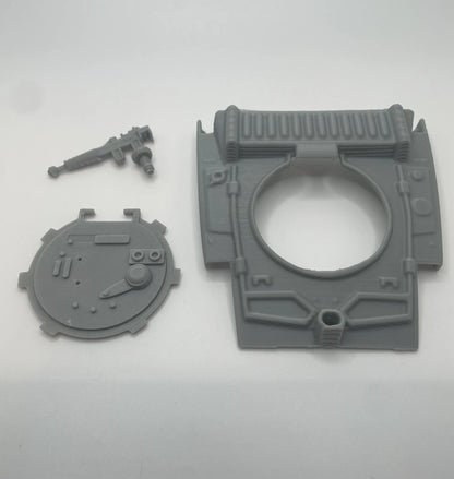 Reproduction AT-ST Scout Walker Canopy Hatch & Gun for Star Wars, view 6