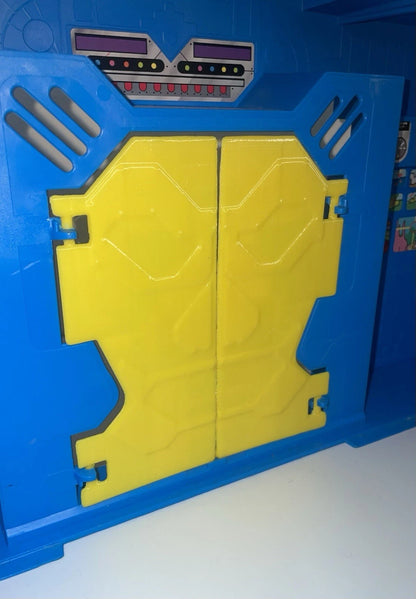 Reproduction Hall of Justice Playset Security Doors Set for DC Super Powers, view 2