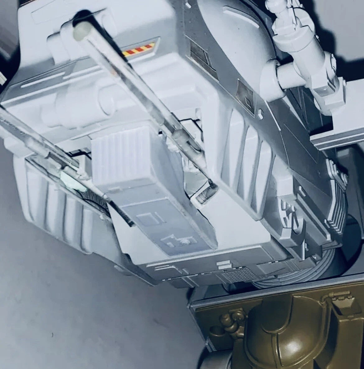 Canons de nez de Star Wars Kenner AT-AT Imperial Walker vintage, reproduction, pièce de 1981