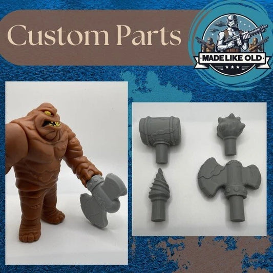 Vintage Clayface Batman The Animated Series 1993 Kenner Repro Accessories