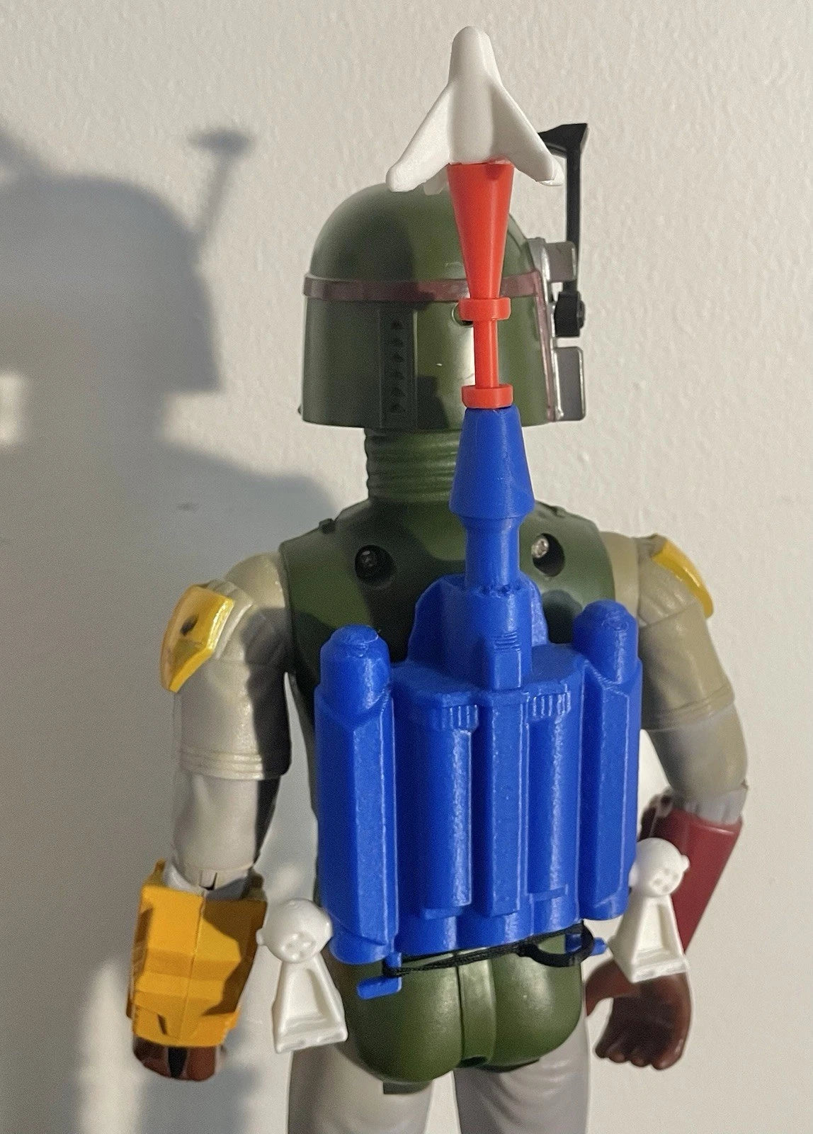 Vintage Star Wars 12 Inch Boba Fett REPRO Replacement Jetpack & Rocket 1979 12”