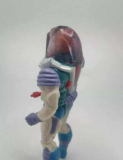 Reproduction Mr Freeze Helmet for DC Super Powers, view 3