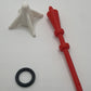 Vintage Star Wars 12 Inch Boba Fett REPRO Jetpack Rocket Missile 1979 12”
