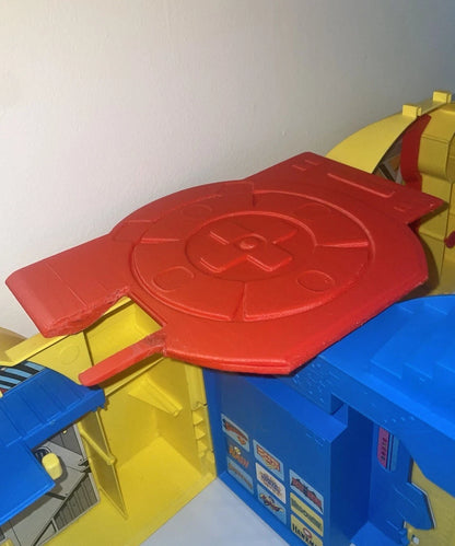 Reproduction Hall of Justice Playset Landing Pad Platform for DC Super Powers