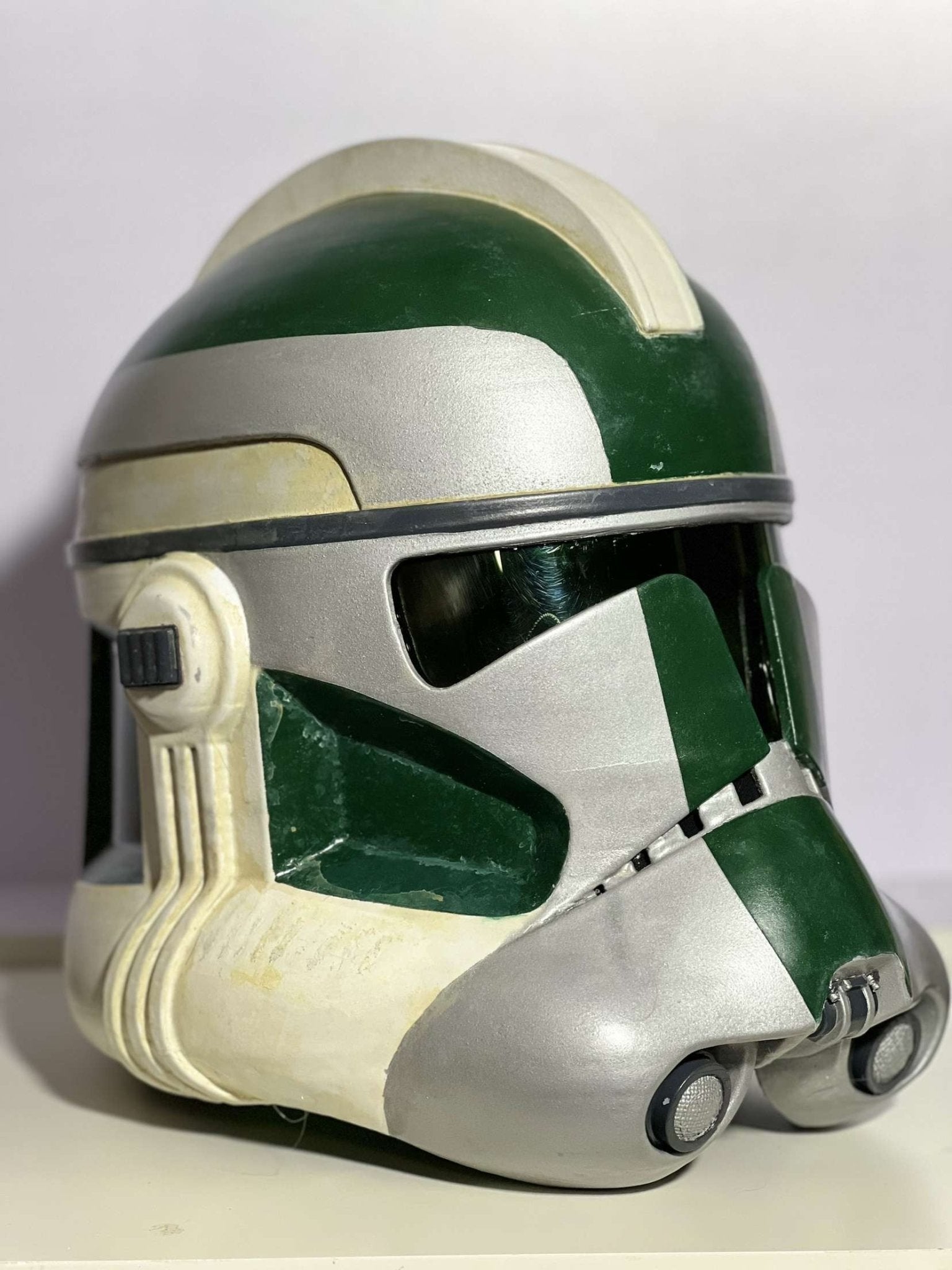 Star Wars Republic Commander Costume Cosplay helmet Gree stormtrooper Full Size - MadeLikeOld