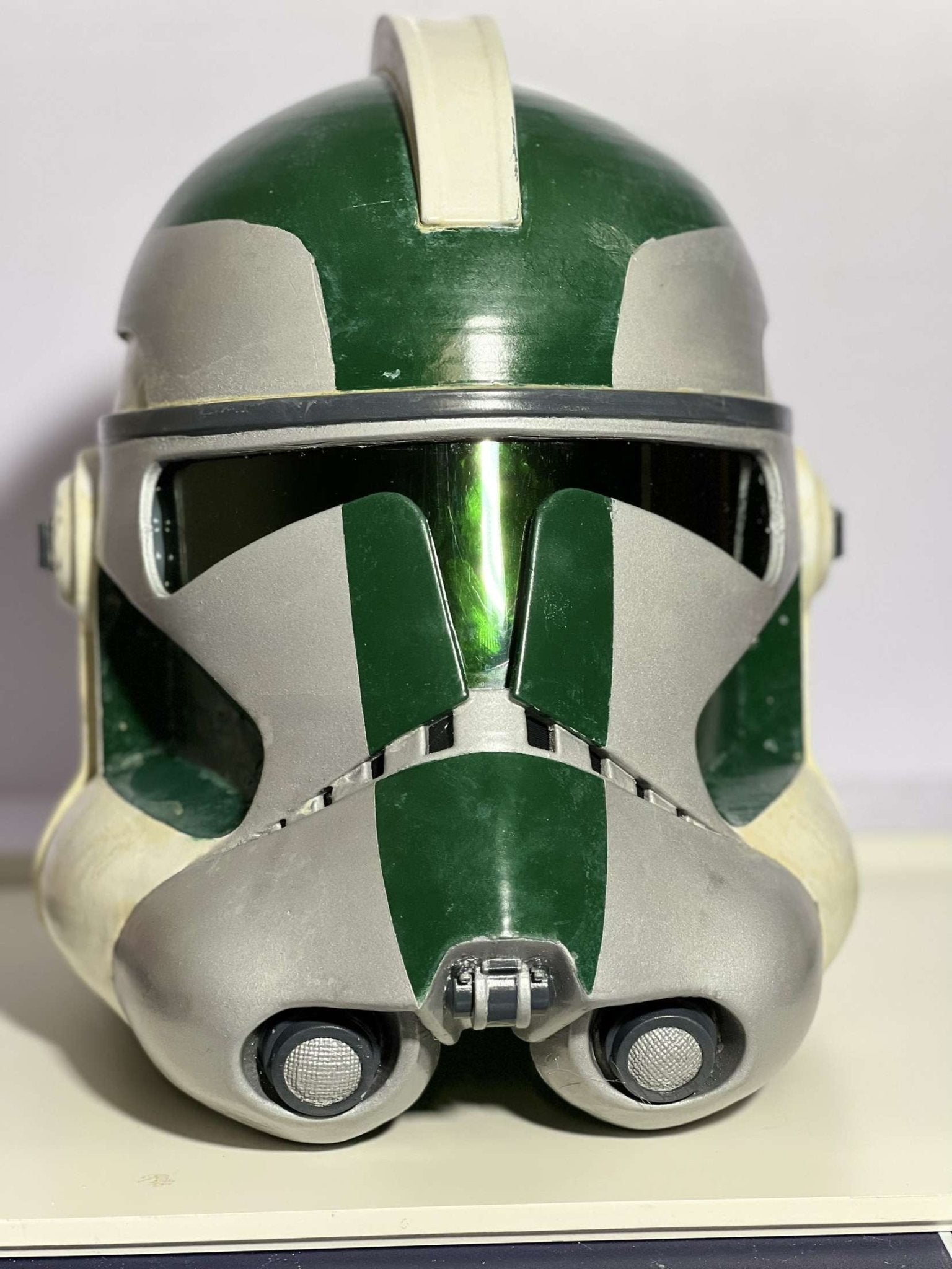 Star Wars Republic Commander Costume Cosplay helmet Gree stormtrooper Full Size - MadeLikeOld