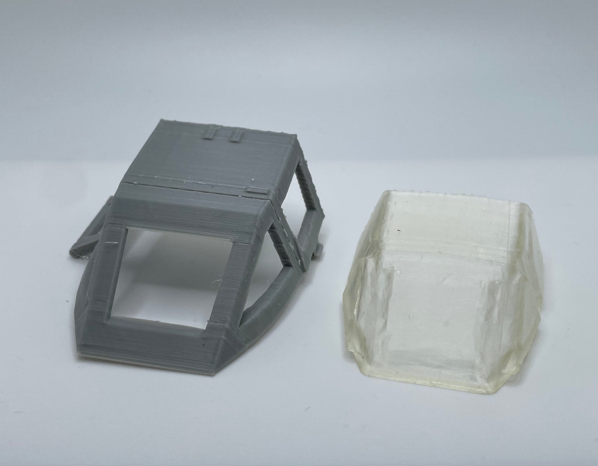 Star Wars Kenner AT-ST Replacement Parts – 3D Printed Top Canopy, Hatch & Gun