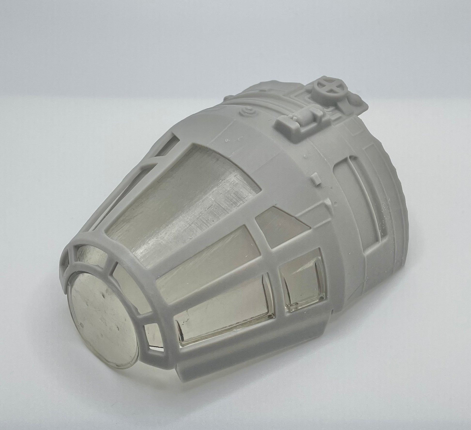 Vintage Star Wars Kenner Millennium Falcon Canopy Glass ONLY Reproduction Part - MadeLikeOld