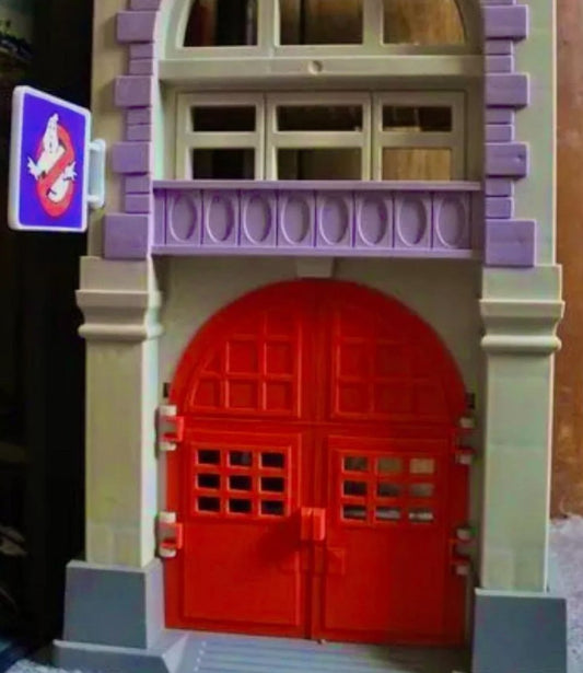 Vintage The Real Ghostbusters Firehouse Door Set REPRO Part Only 1987 Kenner - MadeLikeOld