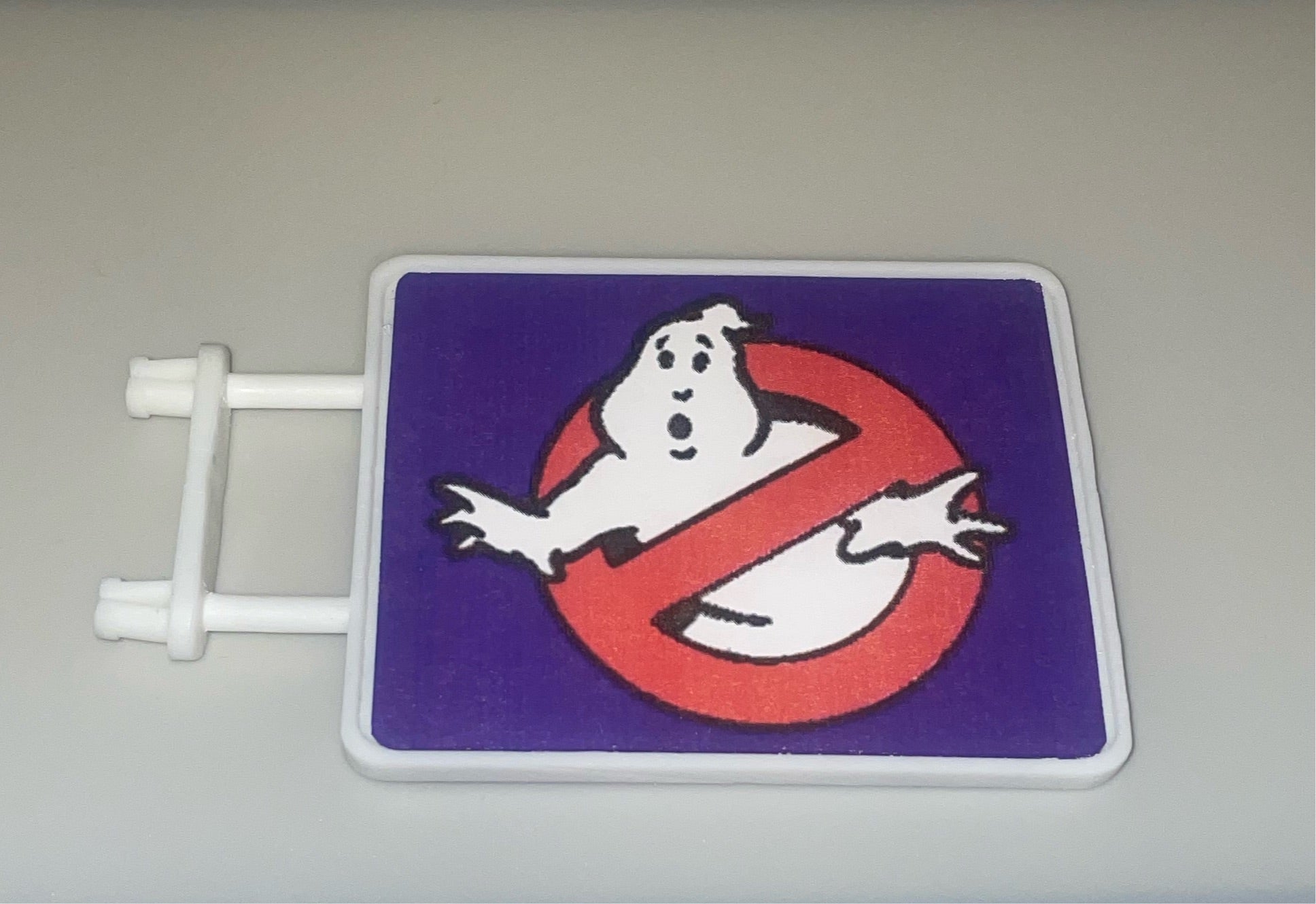 Vintage The Real Ghostbusters Firehouse Reproduction sign 1987 Kenner Toys - MadeLikeOld